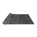 Sideview of Abstract Gray Modern Rug, abs259gry