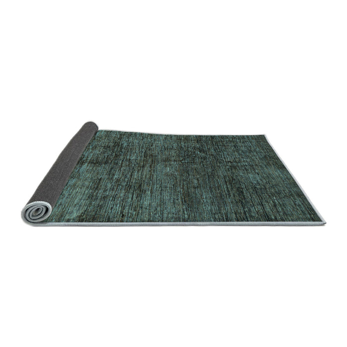 Sideview of Abstract Light Blue Modern Rug, abs259lblu