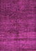 Machine Washable Abstract Pink Modern Rug, wshabs259pnk