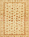 Machine Washable Abstract Mustard Yellow Rug, wshabs25