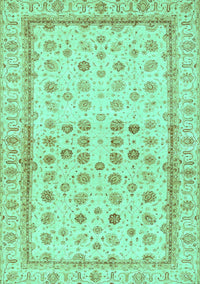 Oriental Turquoise Traditional Rug, abs25turq