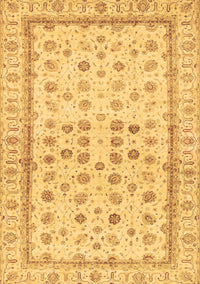 Oriental Brown Traditional Rug, abs25brn