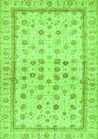 Oriental Green Traditional Rug, abs25grn