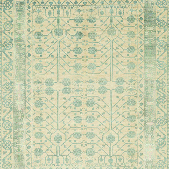 Machine Washable Abstract Olive Green Rug, wshabs2600