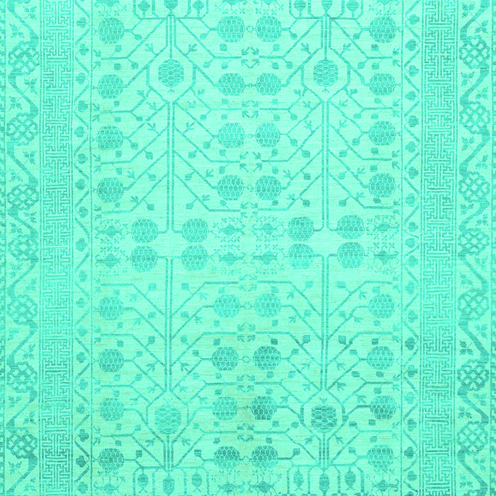 Oriental Turquoise Traditional Rug, abs2600turq