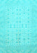 Oriental Light Blue Traditional Rug, abs2600lblu