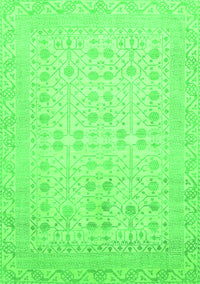 Oriental Green Traditional Rug, abs2600grn