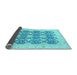 Sideview of Oriental Light Blue Traditional Rug, abs2601lblu