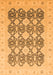 Oriental Orange Traditional Rug, abs2601org