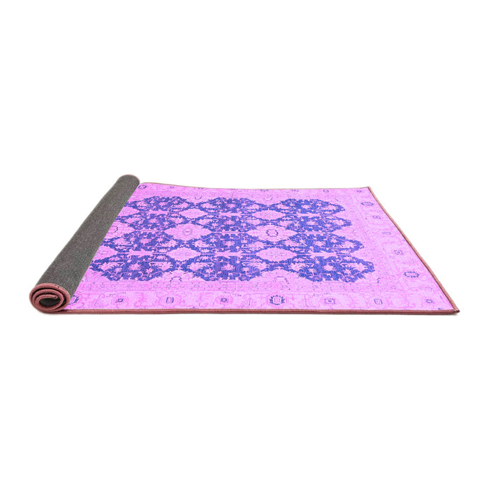 Sideview of Oriental Purple Traditional Rug, abs2601pur