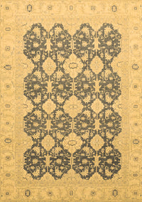 Oriental Brown Traditional Rug, abs2601brn