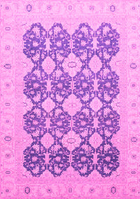 Oriental Pink Traditional Rug, abs2601pnk