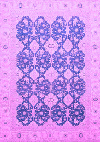 Oriental Purple Traditional Rug, abs2601pur