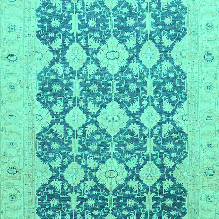 Oriental Turquoise Traditional Rug, abs2601turq
