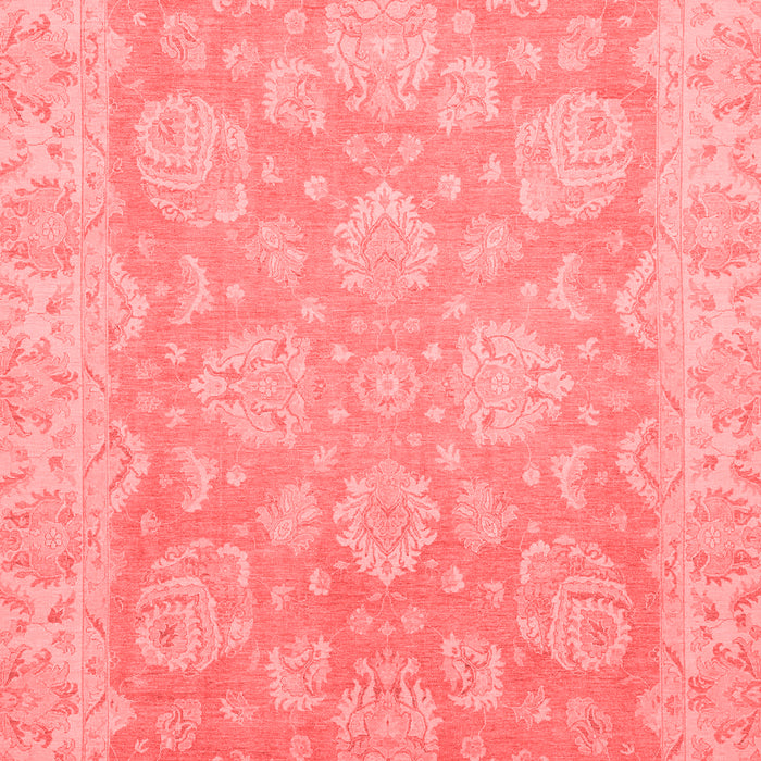 Machine Washable Abstract Red Modern Rug, wshabs2602red