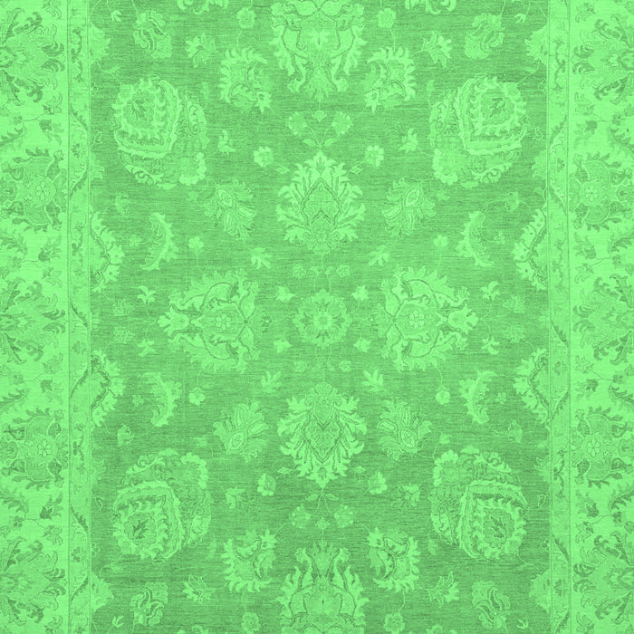 Abstract Emerald Green Modern Rug, abs2602emgrn