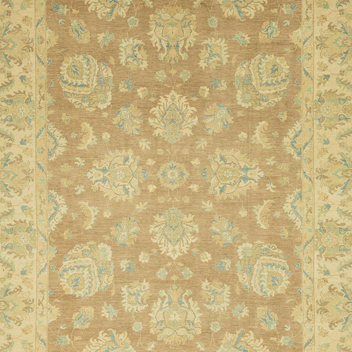 Machine Washable Abstract Gold Rug, wshabs2602