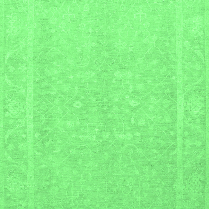 Machine Washable Abstract Emerald Green Modern Area Rugs, wshabs2603emgrn