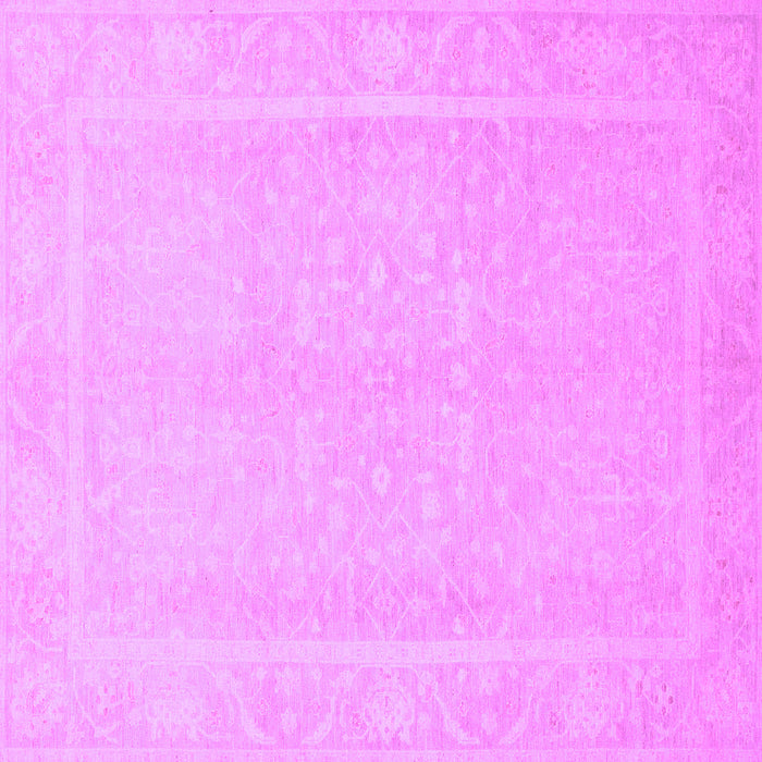 Square Abstract Purple Modern Rug, abs2603pur