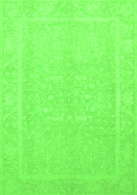 Abstract Green Modern Rug, abs2603grn