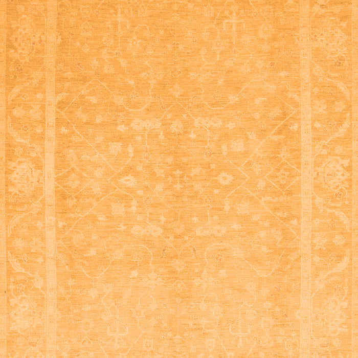 Machine Washable Abstract Orange Modern Area Rugs, wshabs2603org