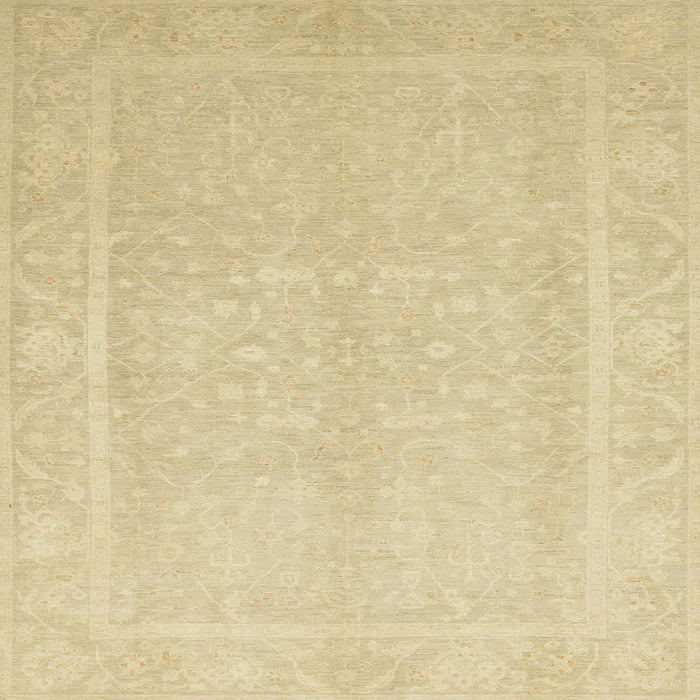 Square Machine Washable Abstract Brown Gold Rug, wshabs2603