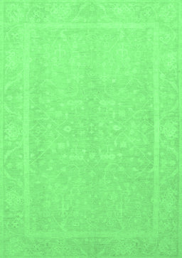 Abstract Emerald Green Modern Rug, abs2603emgrn