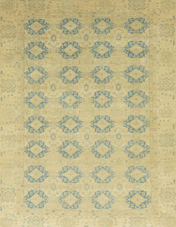 Abstract Copper Green Oriental Rug, abs2604
