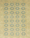 Abstract Copper Green Oriental Rug, abs2604