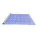 Sideview of Machine Washable Oriental Blue Traditional Rug, wshabs2604blu