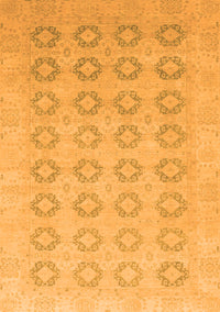 Oriental Orange Traditional Rug, abs2604org