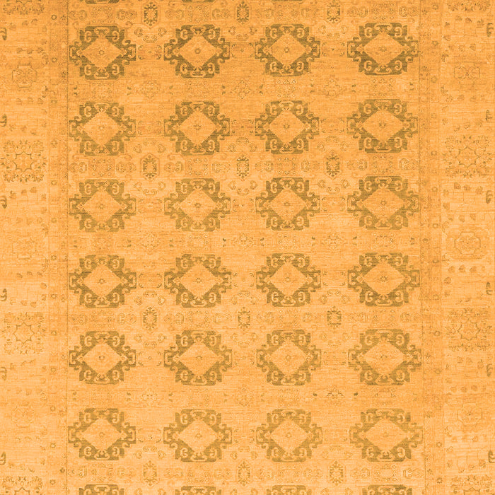 Oriental Orange Traditional Rug, abs2604org