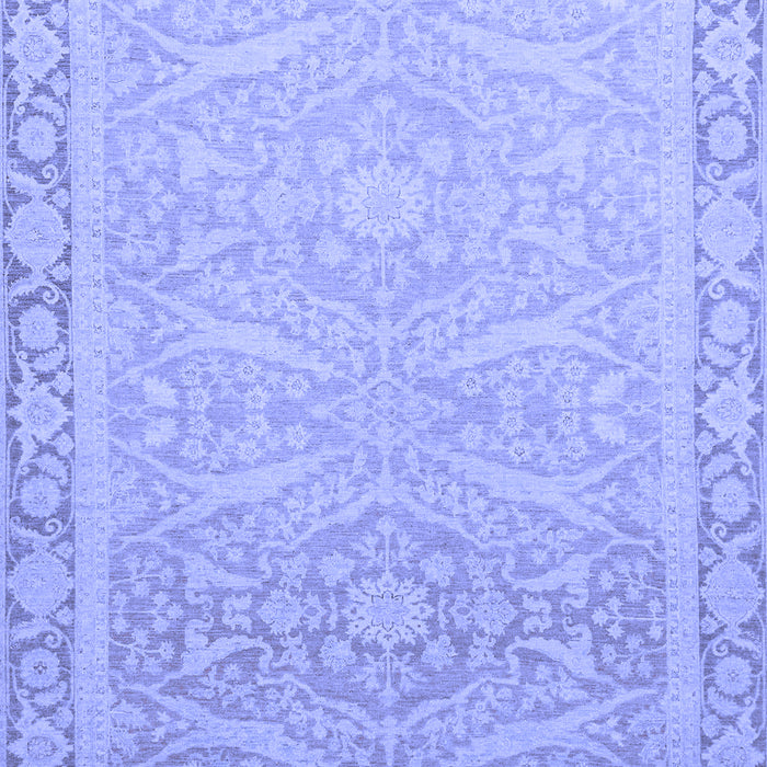 Machine Washable Abstract Blue Modern Rug, wshabs2605blu