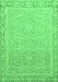 Abstract Emerald Green Modern Rug, abs2605emgrn