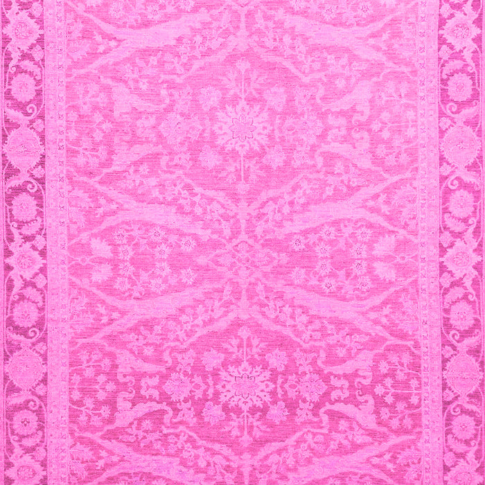 Machine Washable Abstract Pink Modern Rug, wshabs2605pnk