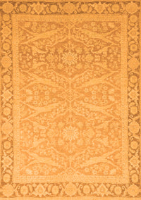 Abstract Orange Modern Rug, abs2605org