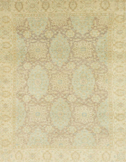 Abstract Brown Gold Oriental Rug, abs2606