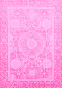 Abstract Pink Modern Rug, abs2607pnk