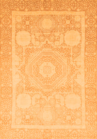 Abstract Orange Modern Rug, abs2607org