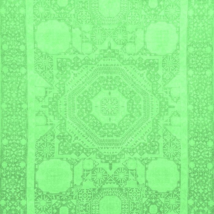 Abstract Emerald Green Modern Rug, abs2607emgrn
