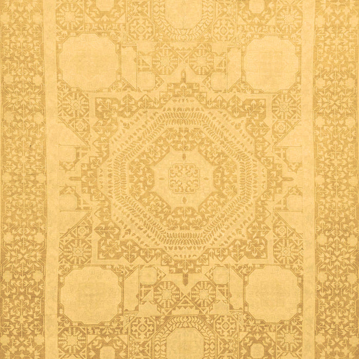 Machine Washable Abstract Brown Modern Rug, wshabs2607brn