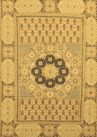 Abstract Brown Modern Rug, abs2608brn