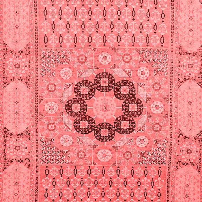 Machine Washable Abstract Red Modern Rug, wshabs2608red