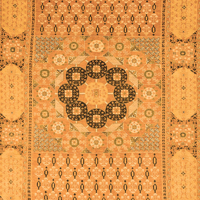 Abstract Orange Modern Rug, abs2608org