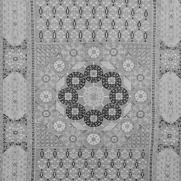 Machine Washable Abstract Gray Modern Rug, wshabs2608gry