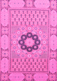 Abstract Pink Modern Rug, abs2608pnk