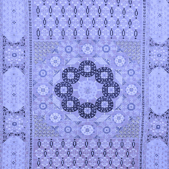 Machine Washable Abstract Blue Modern Rug, wshabs2608blu