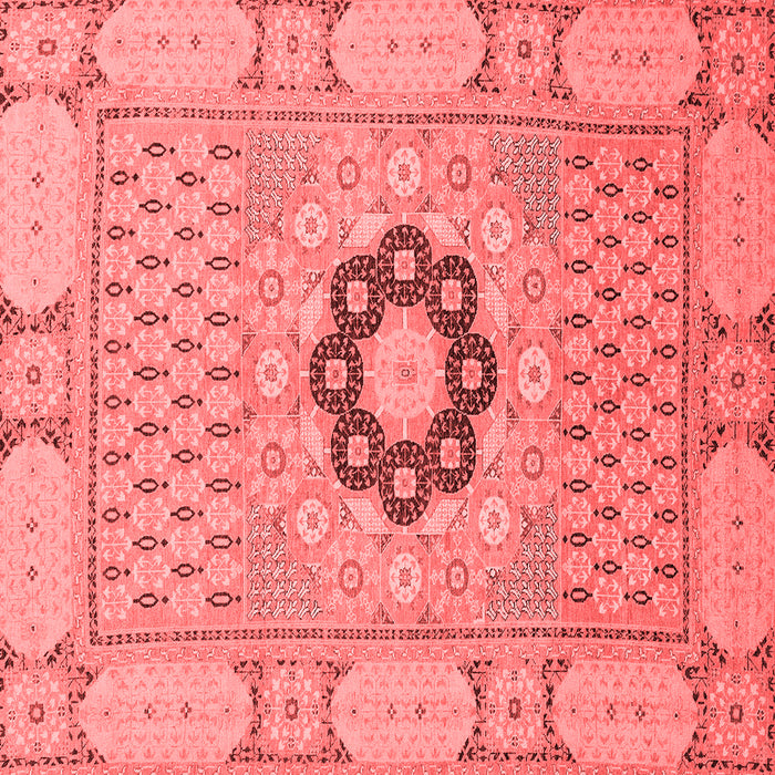 Machine Washable Abstract Red Modern Rug, wshabs2608red