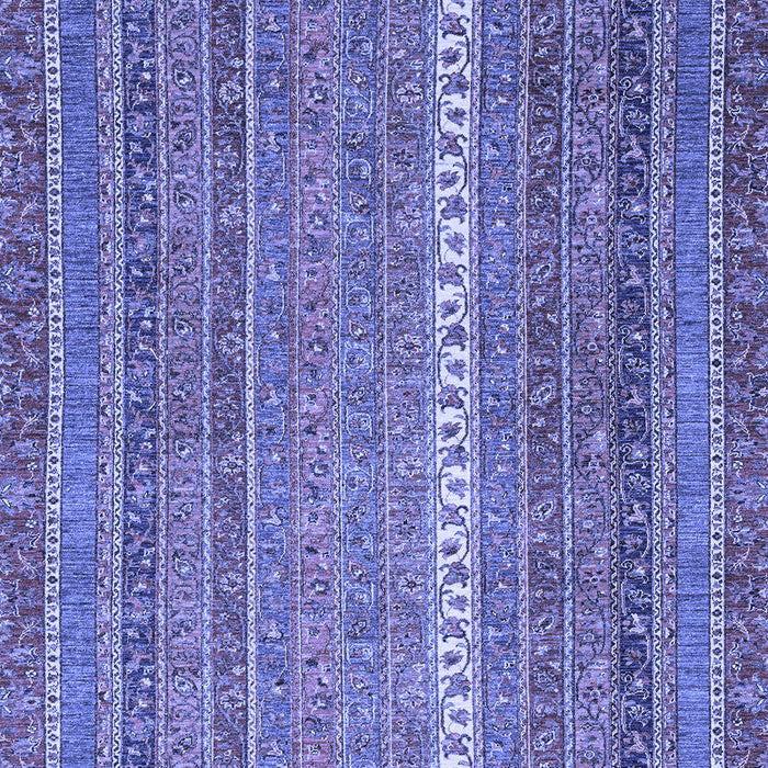 Machine Washable Abstract Blue Modern Rug, wshabs2609blu