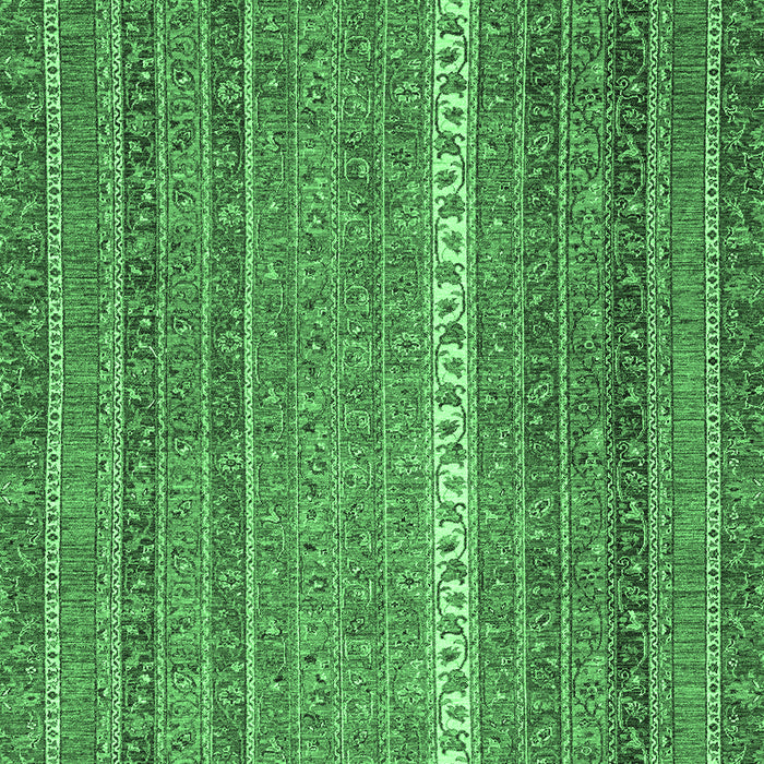 Abstract Emerald Green Modern Rug, abs2609emgrn